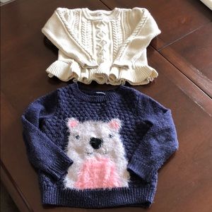Baby Gap and Geniues Kids Sweater 4 years